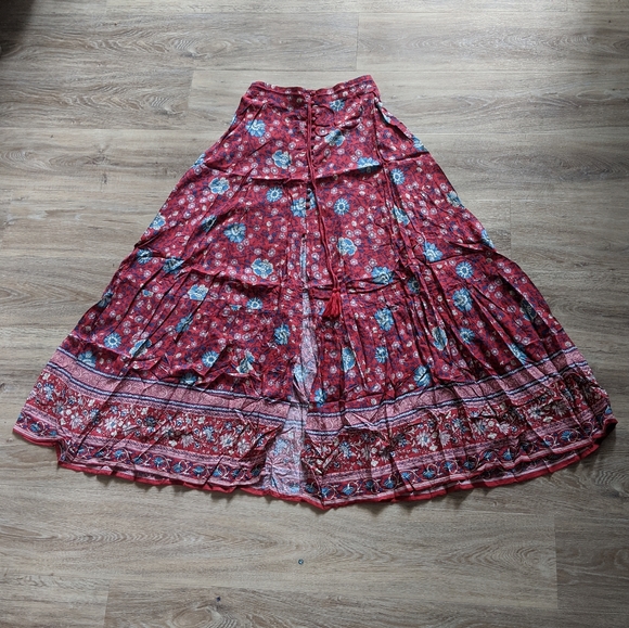 Folktown Print Skirt - Picture 4 of 4